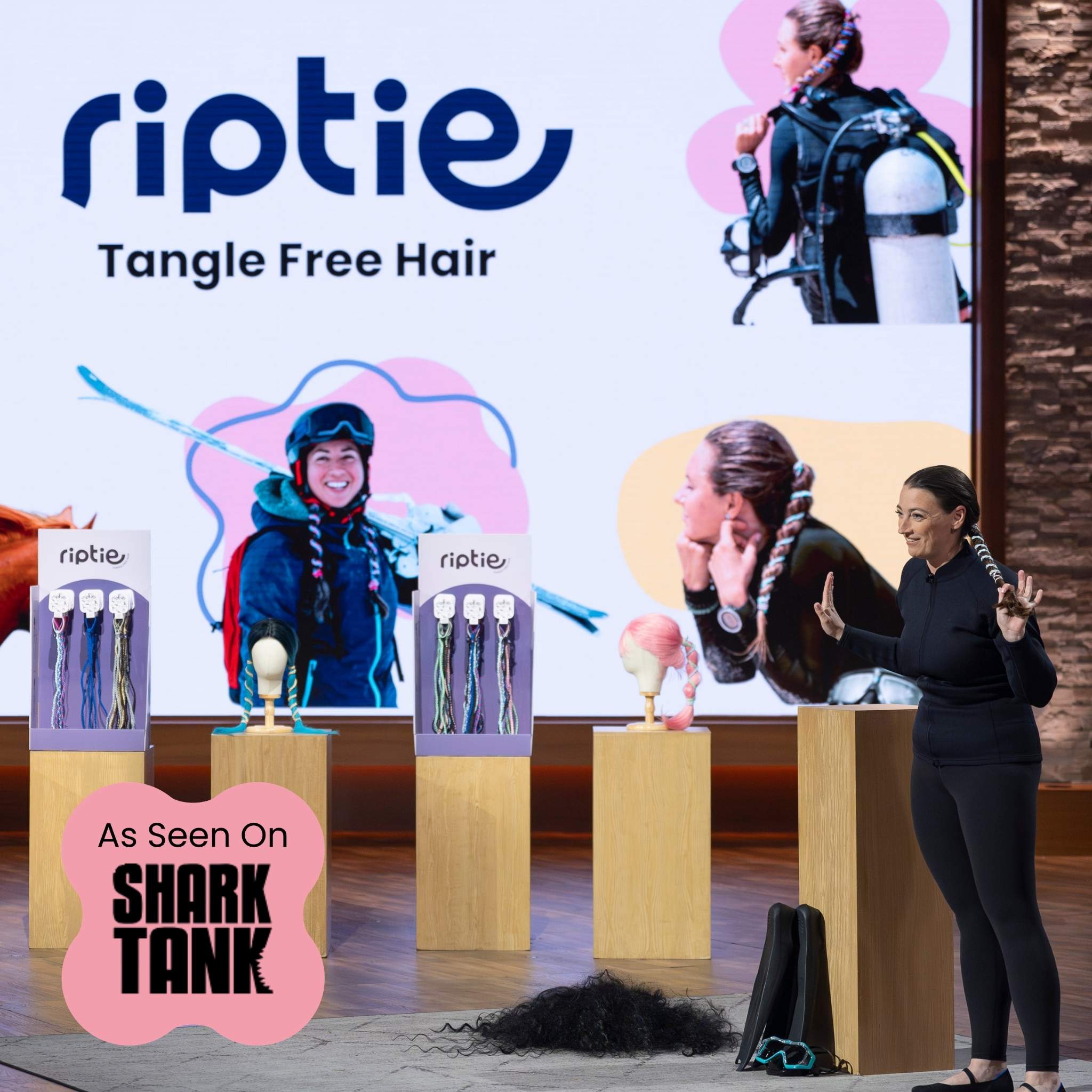 Rip Tie Tangle Free Hair Tie - Shark Tank Bundle