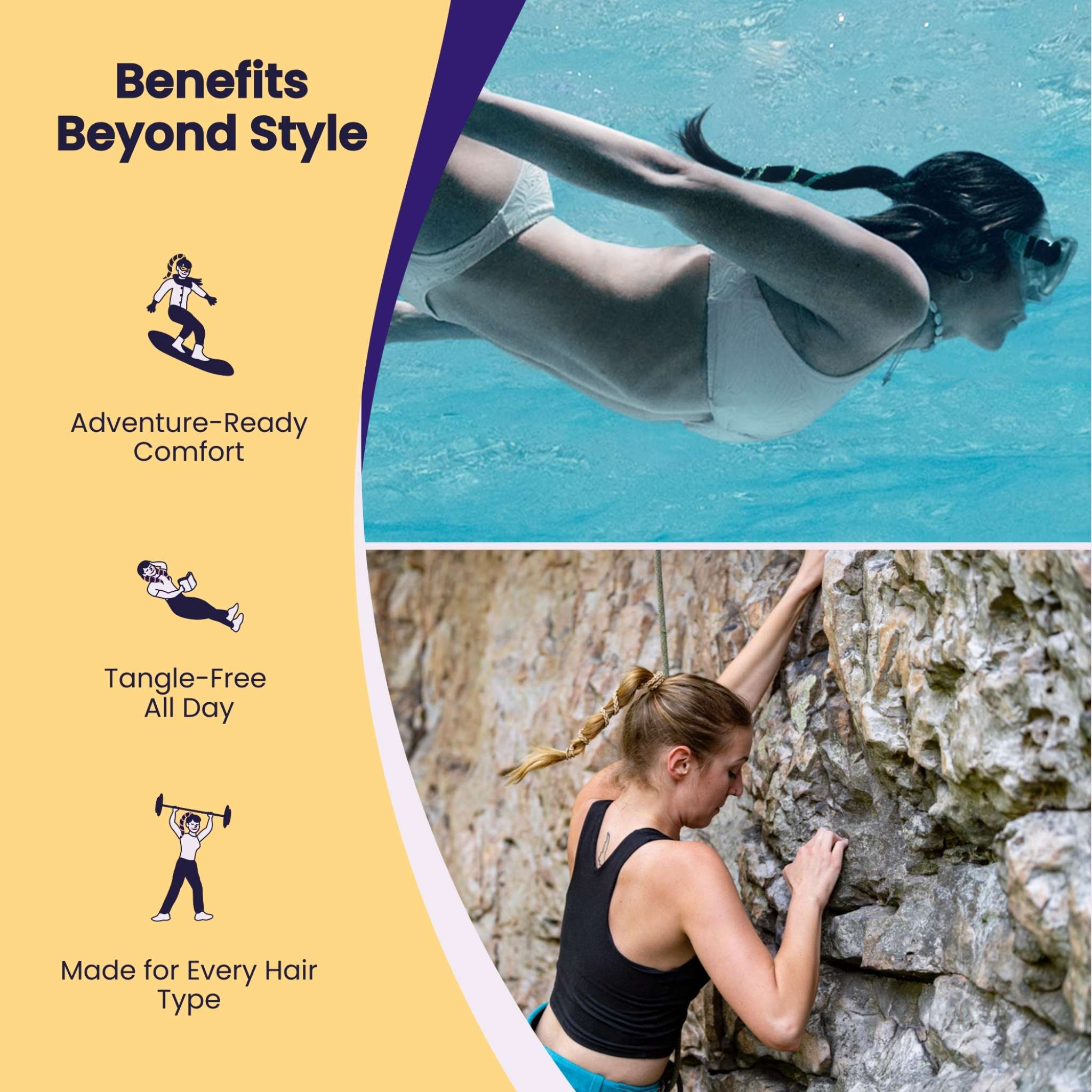 Rip Tie Tangle Free Hair Tie - Shark Tank Bundle