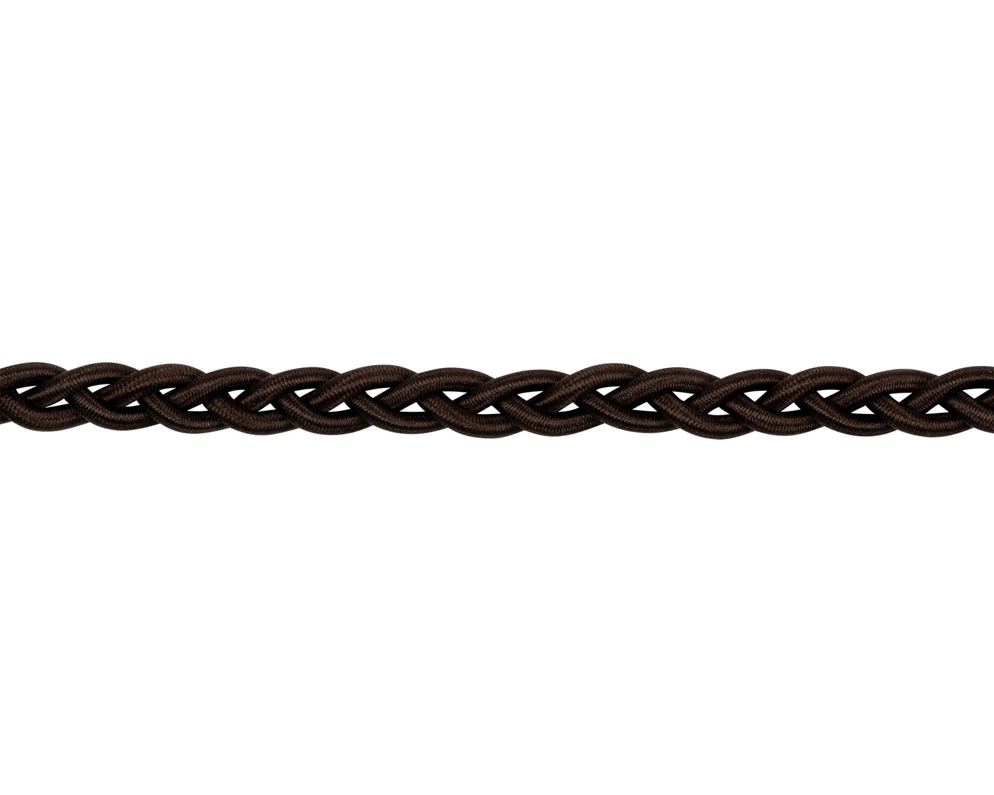 Close up of hair tie brown