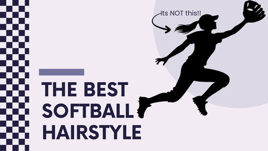 The Best Hairstyle for Softbll- it's not a ponytail