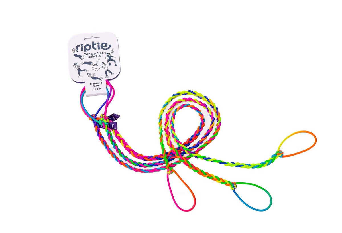 Rip Tie Tangle Free Hair Tie - Mermaid Glow Gift Kit – Rip Tie Hair