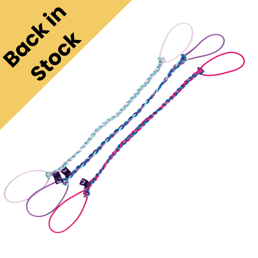 Rip Tie Tangle Free Hair Tie - MINI 3 Pack Multiple Colors