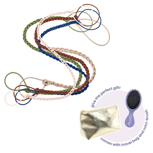 Rip Tie Tangle Free Hair Tie - 5 Pack Back to Nature Gift Set