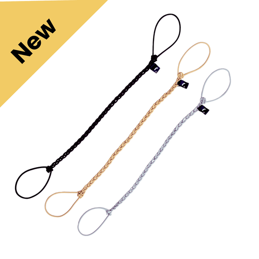 natural colored hair ties for fine hair