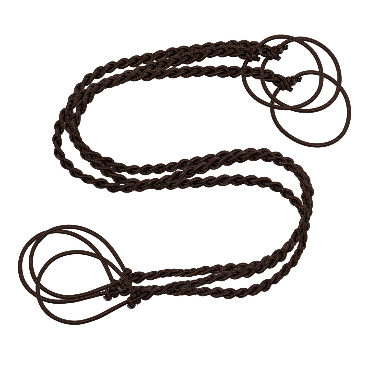 Rip Tie Tangle Free  Hair Tie - 3 Pack Black or Brown
